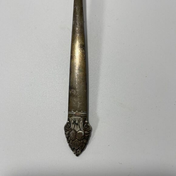 VTG Silverplate Community Plate (Oneida) King Cedric Pattern 1933 Jelly Spreader - Picture 3 of 7